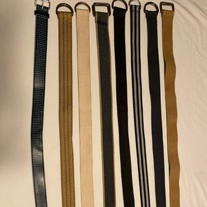 Boy’s Double Loop Canvas Belts